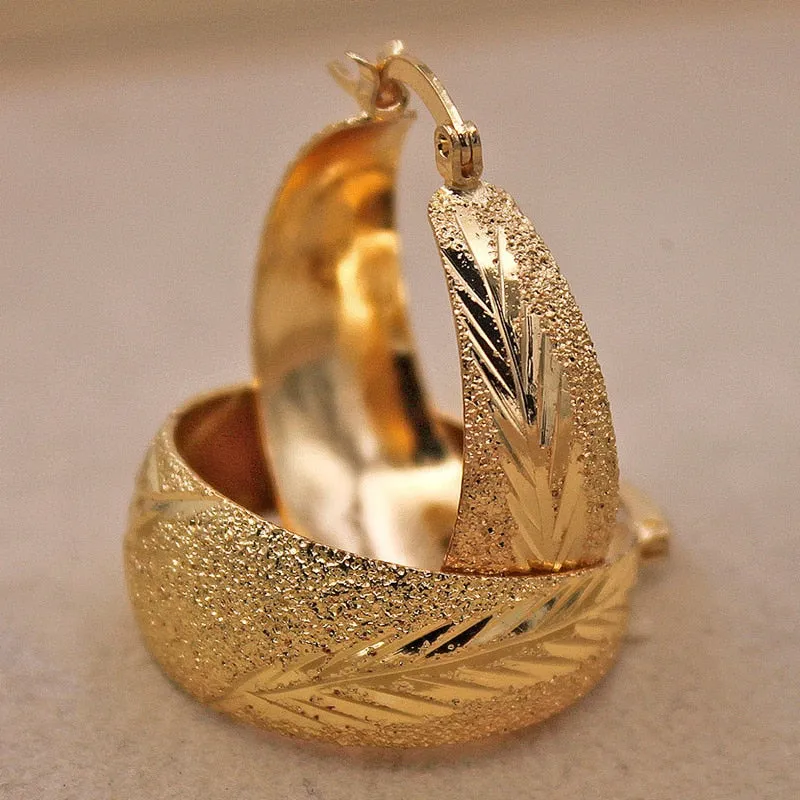Luxurious Trendy Hoop Earrings for Women