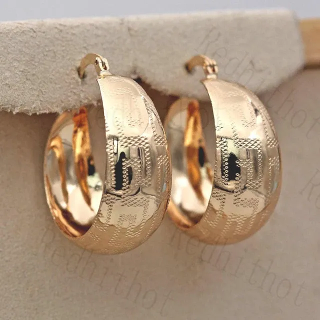 Luxurious Trendy Hoop Earrings for Women
