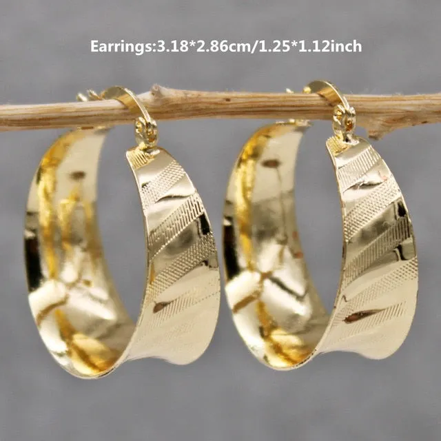 Luxurious Trendy Hoop Earrings for Women
