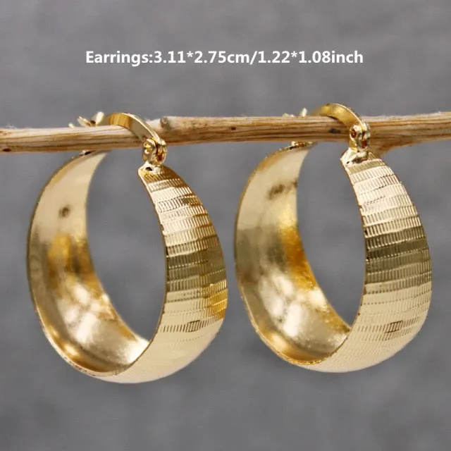 Luxurious Trendy Hoop Earrings for Women