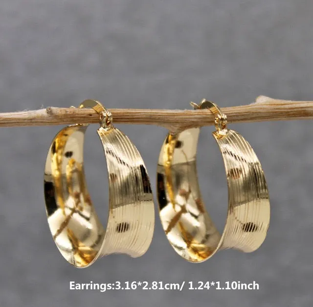 Luxurious Trendy Hoop Earrings for Women