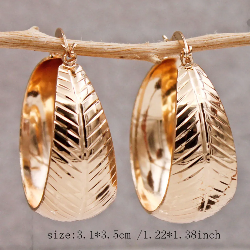 Luxurious Trendy Hoop Earrings for Women