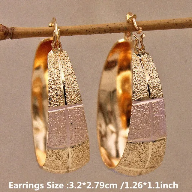 Luxurious Trendy Hoop Earrings for Women
