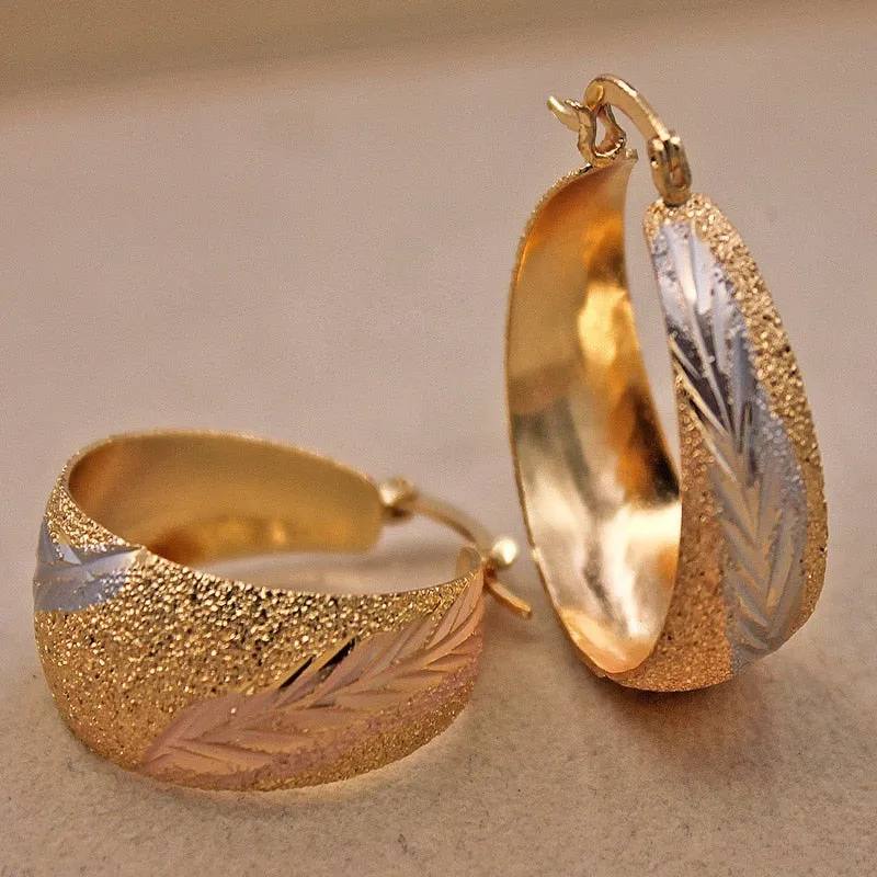 Luxurious Trendy Hoop Earrings for Women
