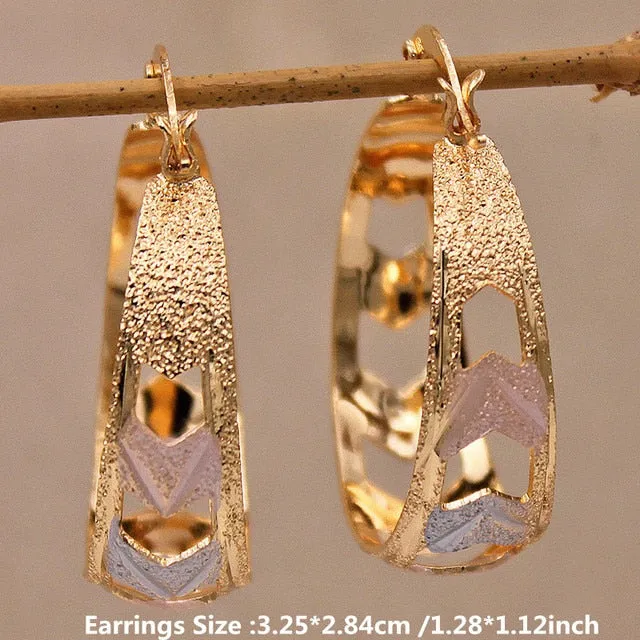 Luxurious Trendy Hoop Earrings for Women