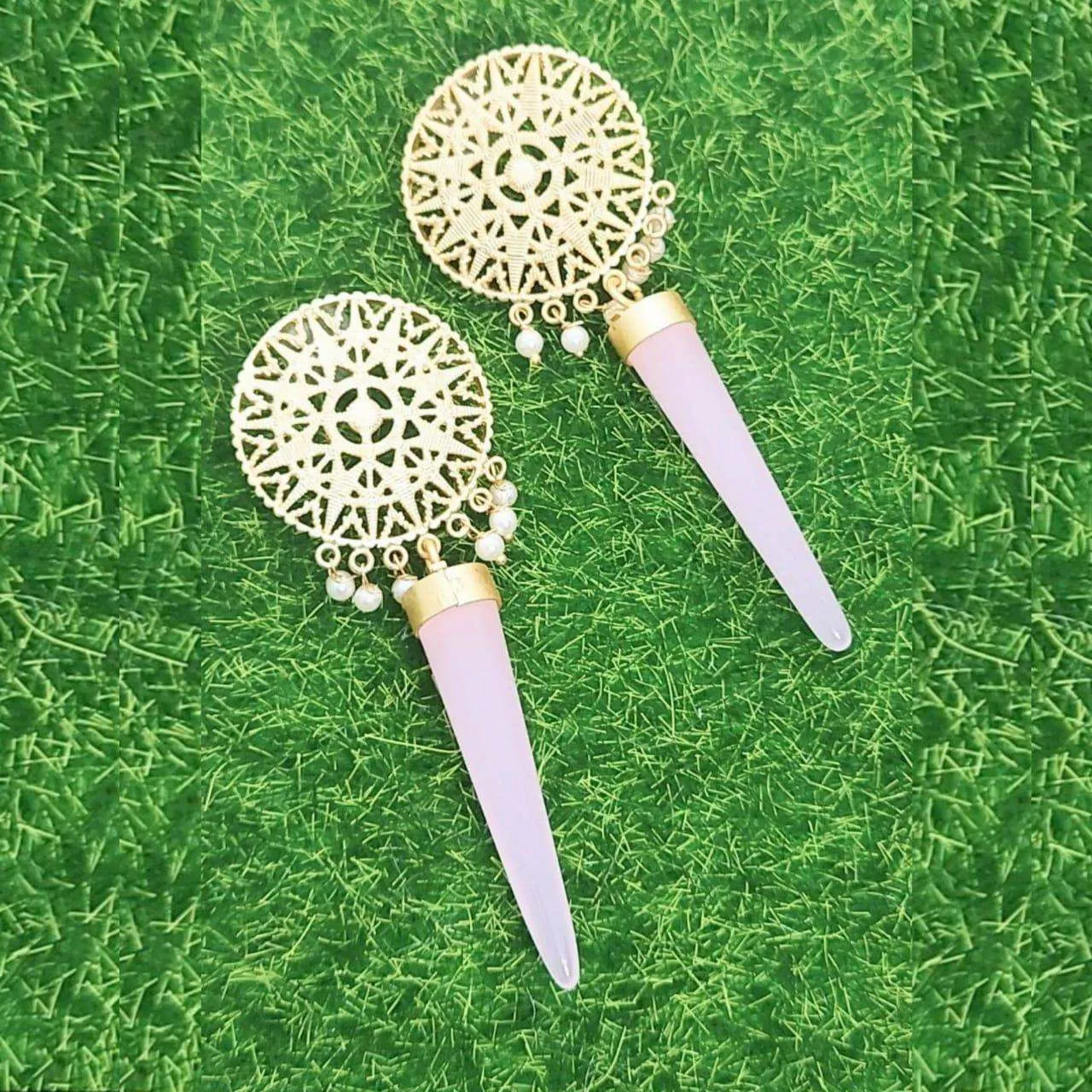 MIA- BRASS EARRINGS