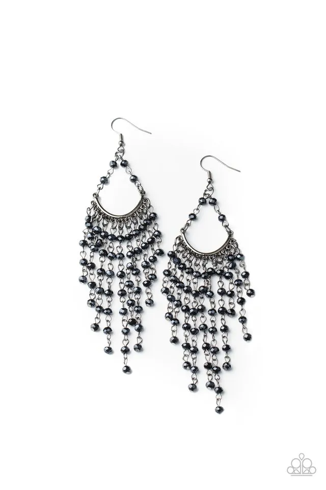 Paparazzi Earring ~ Metro Confetti - Blue