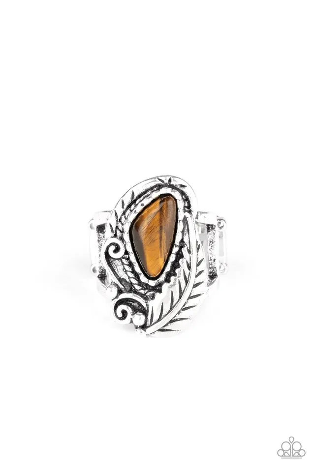 Paparazzi Ring ~ Palm Princess - Brown