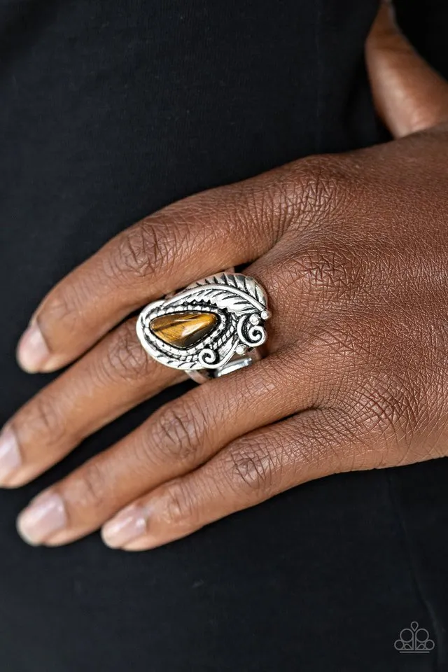Paparazzi Ring ~ Palm Princess - Brown