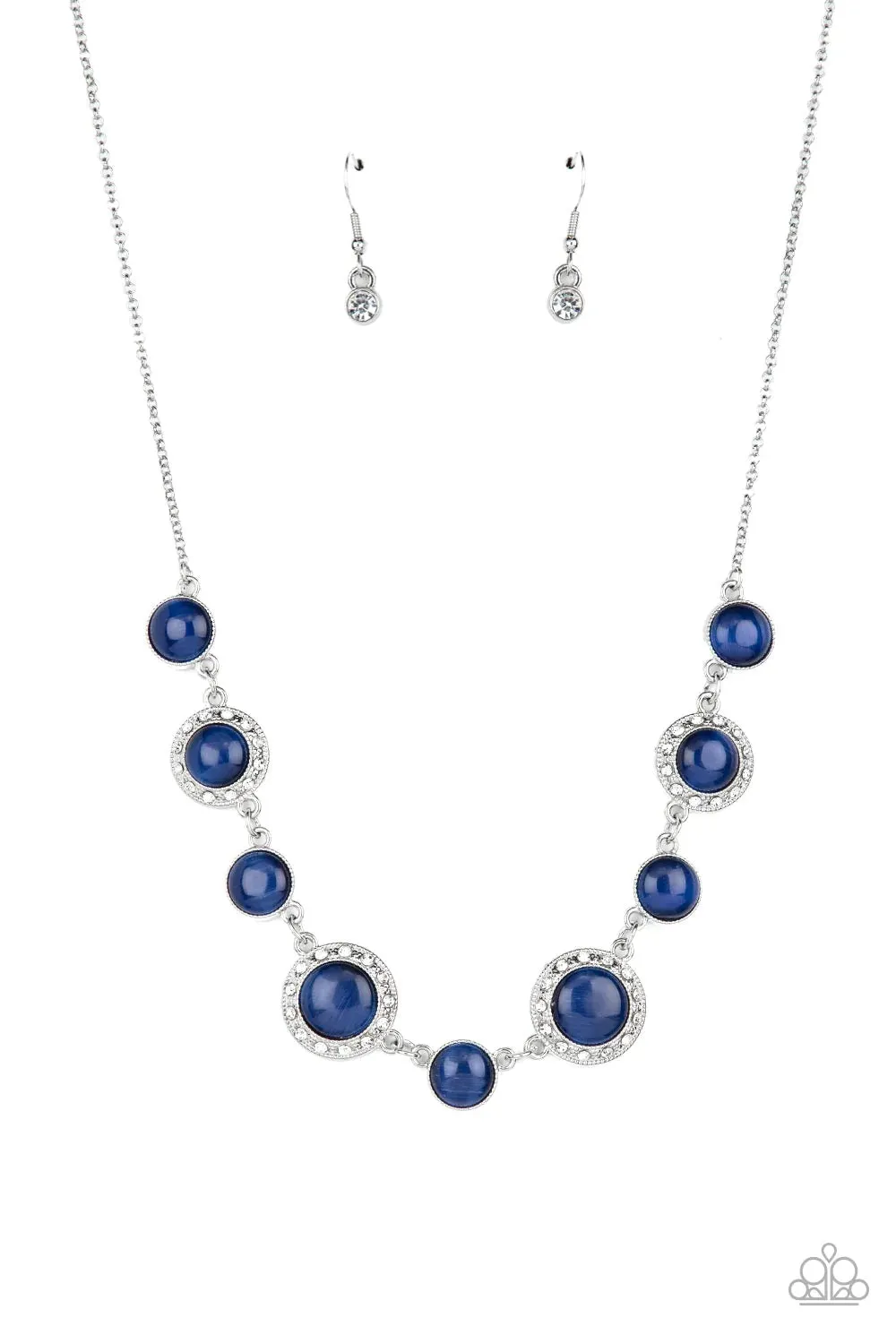 Paparazzi Too Good to BEAM True - Blue Necklace