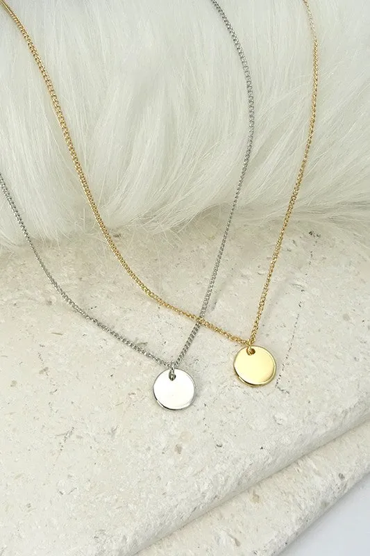 Petite Coin Necklace