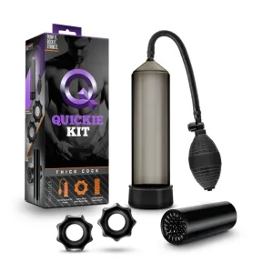 Quickie Kit By Blush® | Thick Cock - Black