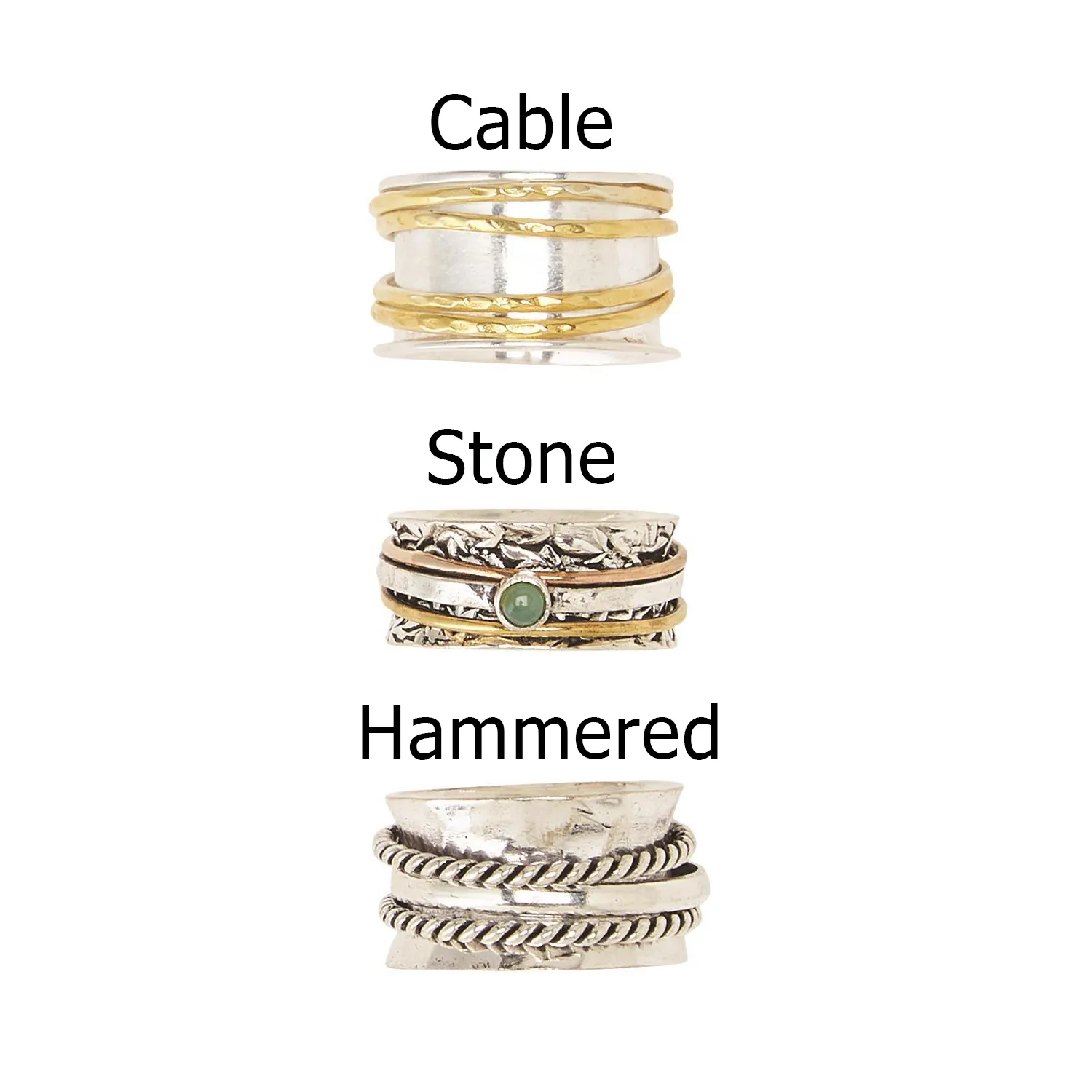 Rotating Metal Ring