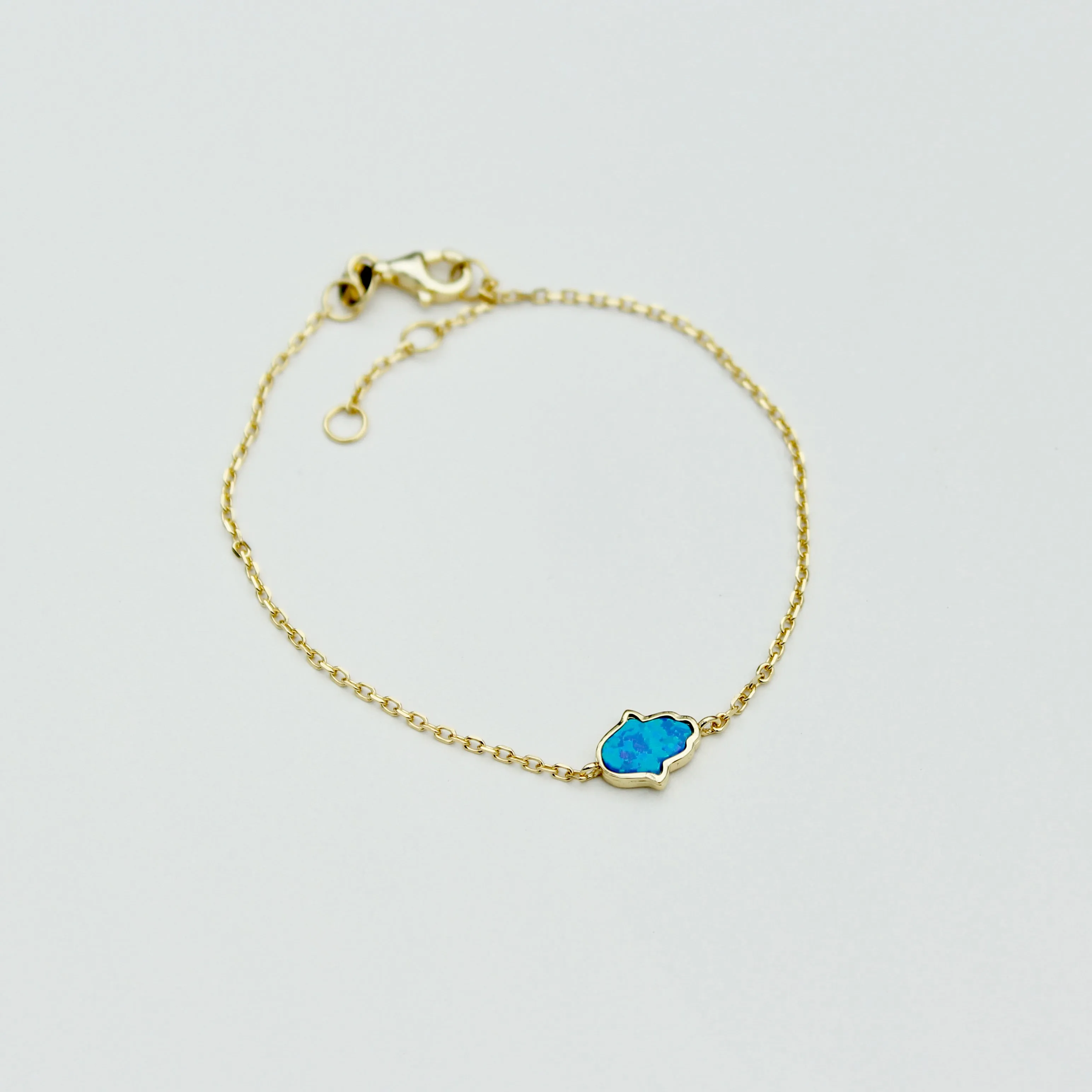 Safia Opal Hamsa Bracelet