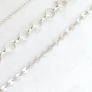 Silver Chain Anklets | Delicate Anklets