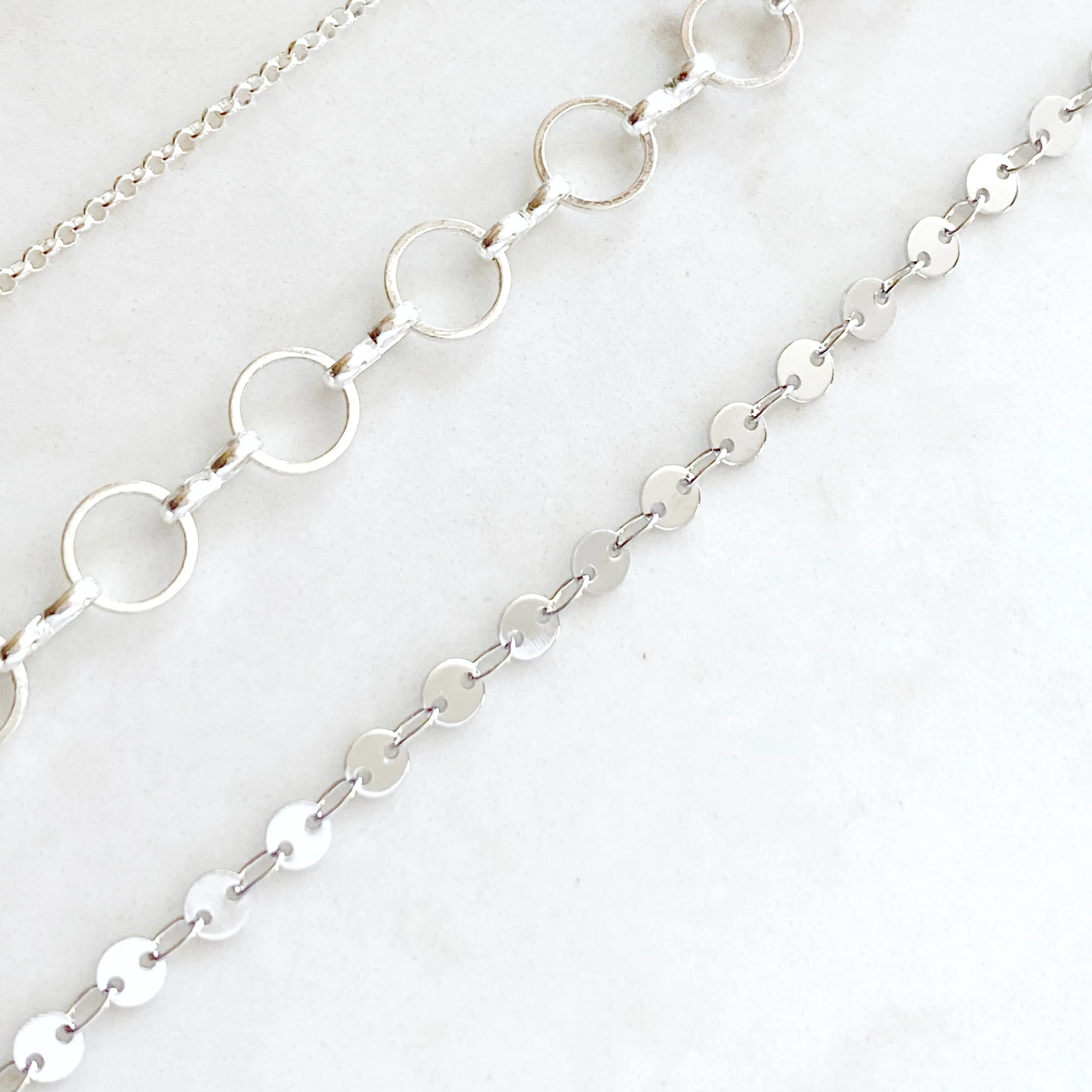 Silver Chain Anklets | Delicate Anklets