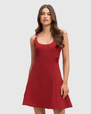 Sleeveless Flare Arianna Dress
