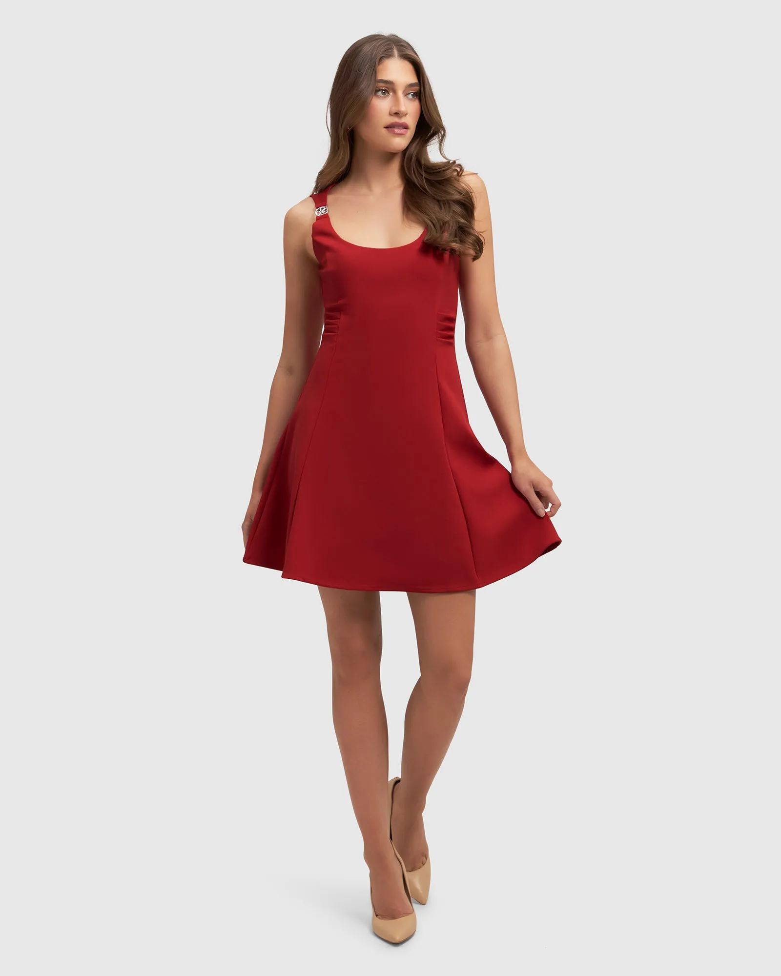 Sleeveless Flare Arianna Dress