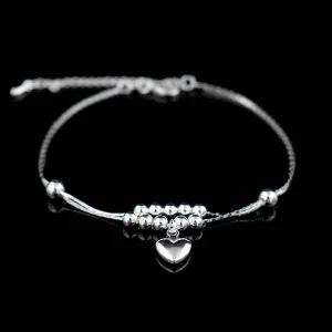 Sterling Silver Anklet for Women