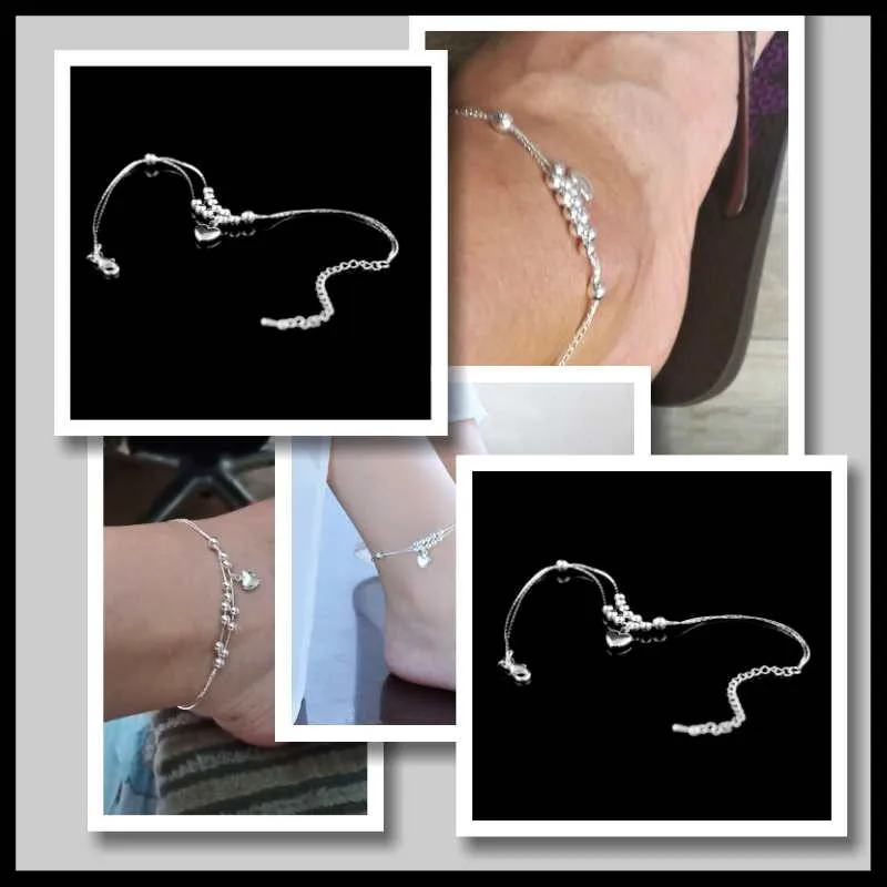 Sterling Silver Anklet for Women