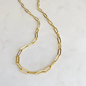 Stevie Chain | Paperclip Necklace