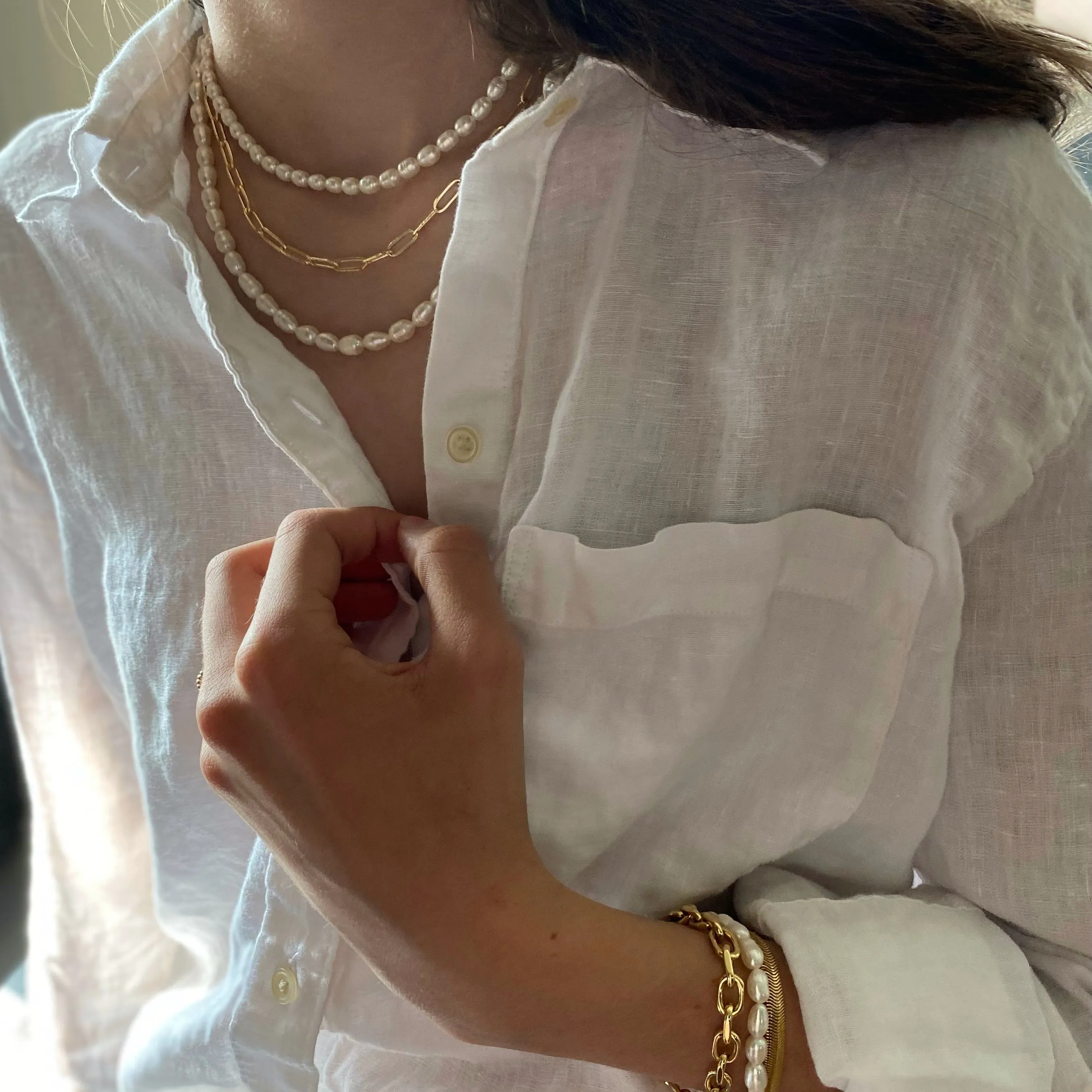 Stevie Chain | Paperclip Necklace