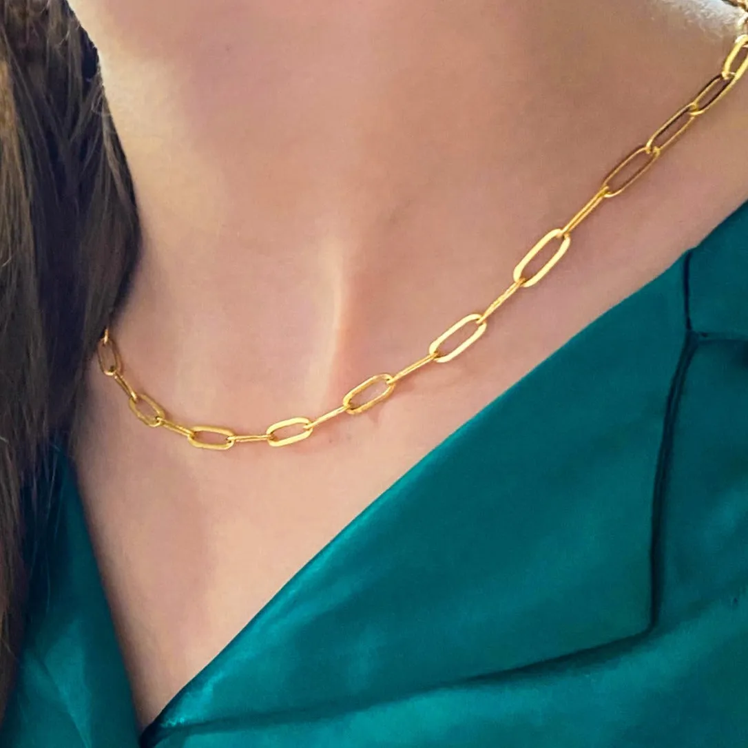 Stevie Chain | Paperclip Necklace