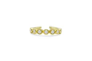 Stia IT FITS! Round CZ Bezel Band Droplet Rings