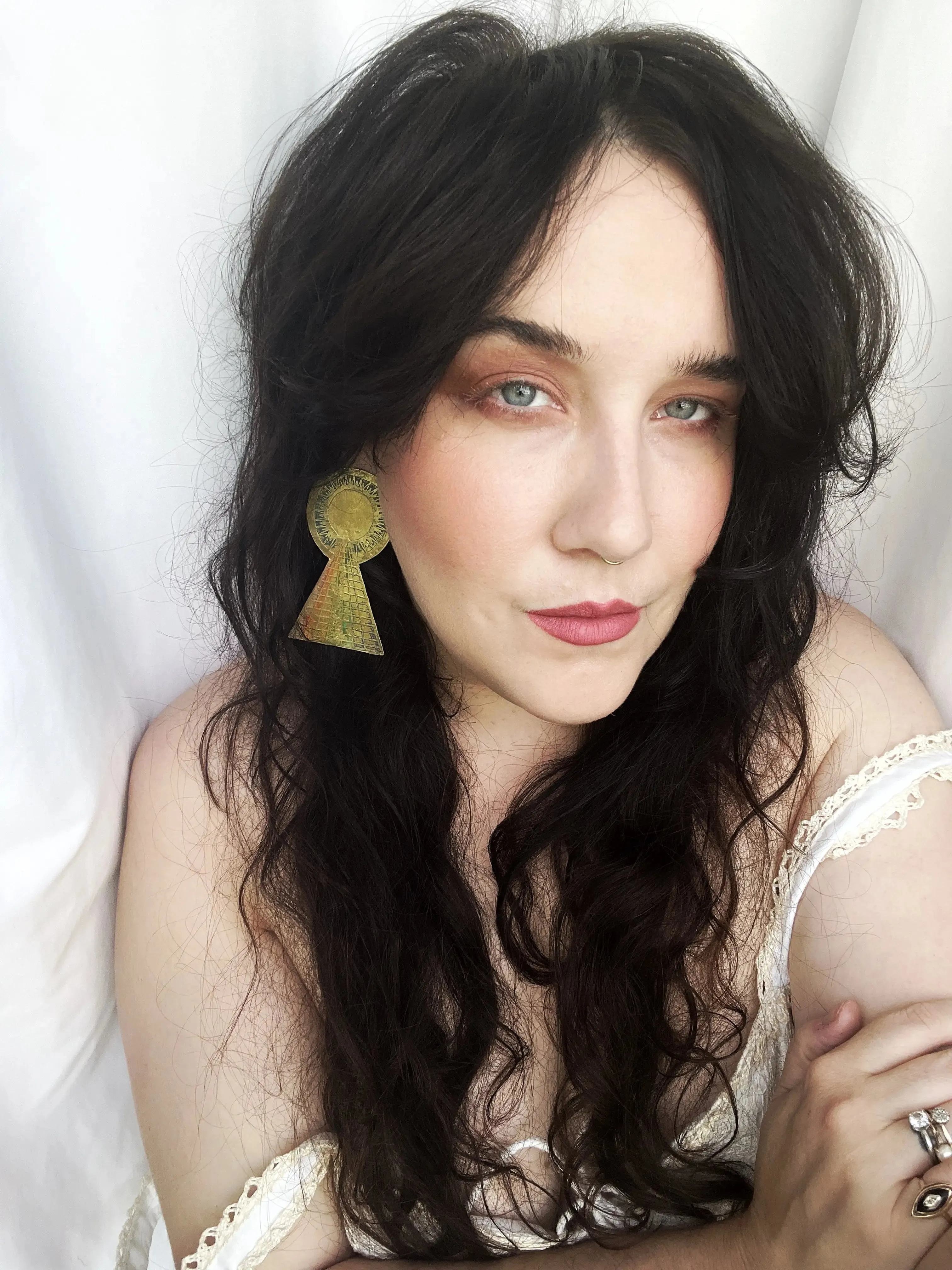 Storm   Stress Altarpiece Earrings