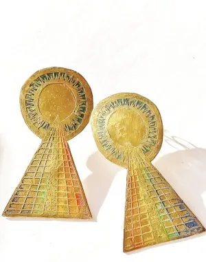 Storm   Stress Altarpiece Earrings