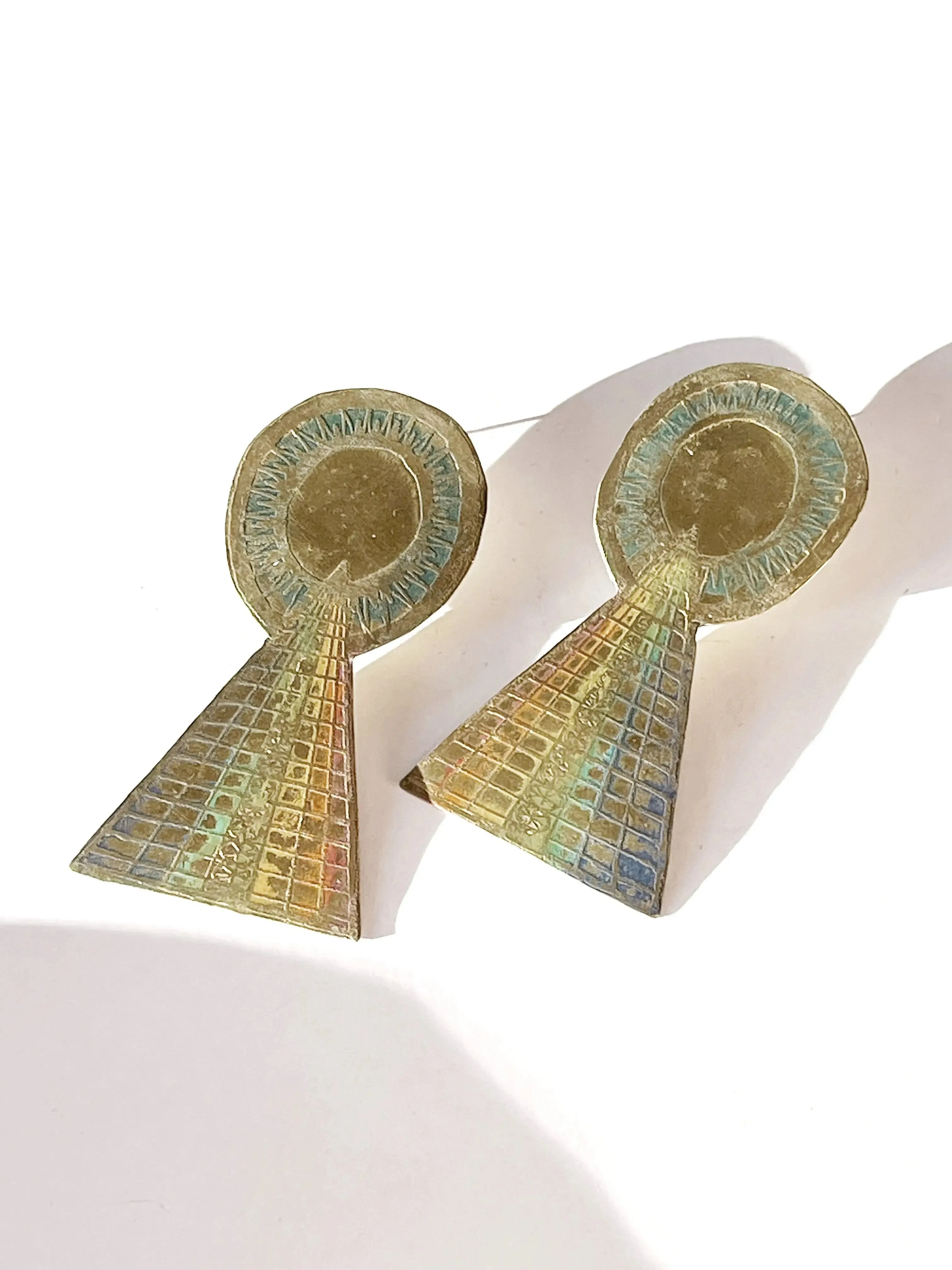 Storm   Stress Altarpiece Earrings