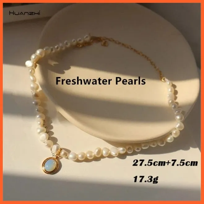 Vintage Choker Weave Pearls Red Heart Beaded Rhinestone Necklace For Women