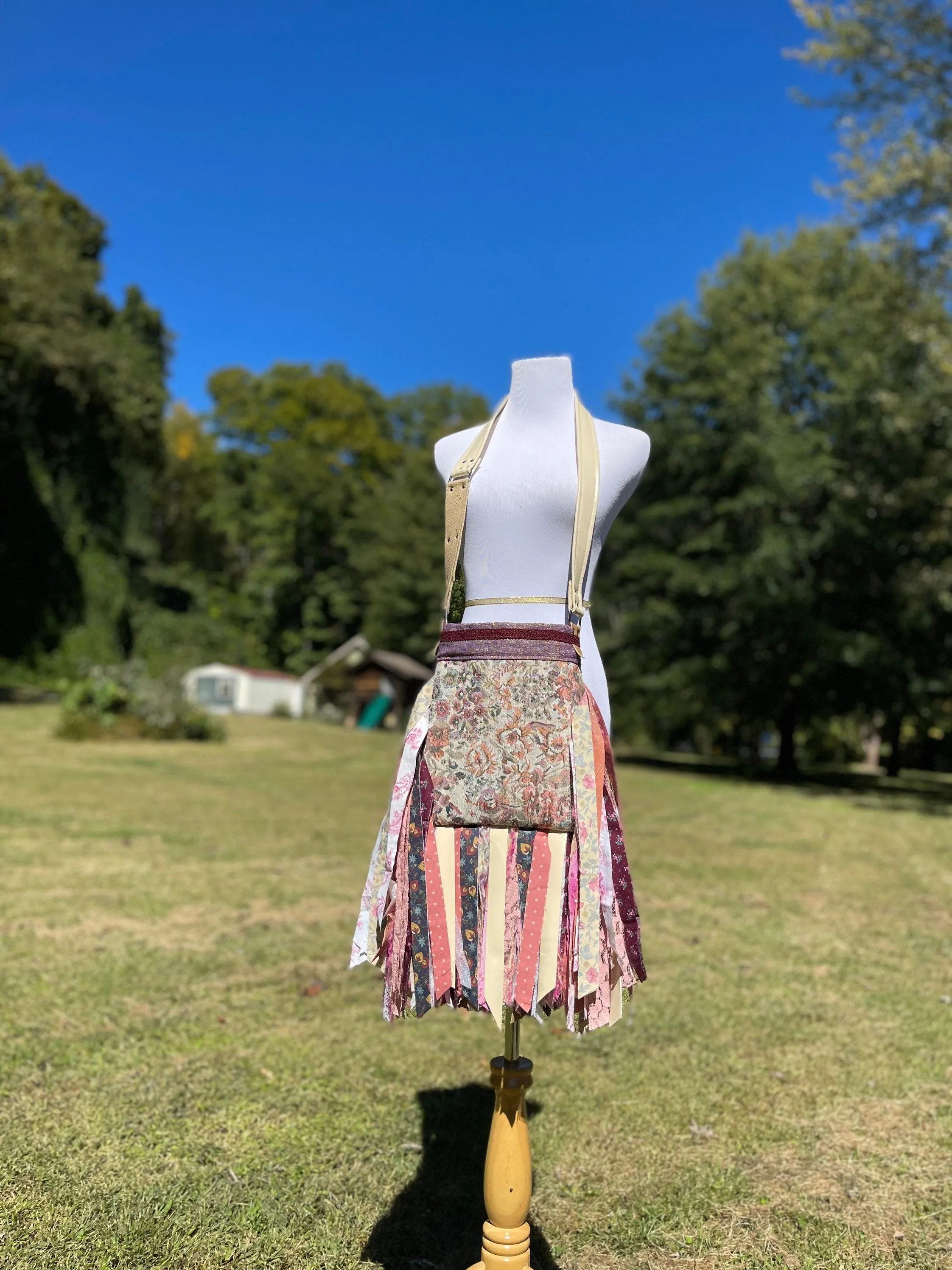 Vintage Vibes Fringe Purse, Festival Fringe Bag, Hippie Handbag, Boho Chic Crossbody Embellished purse